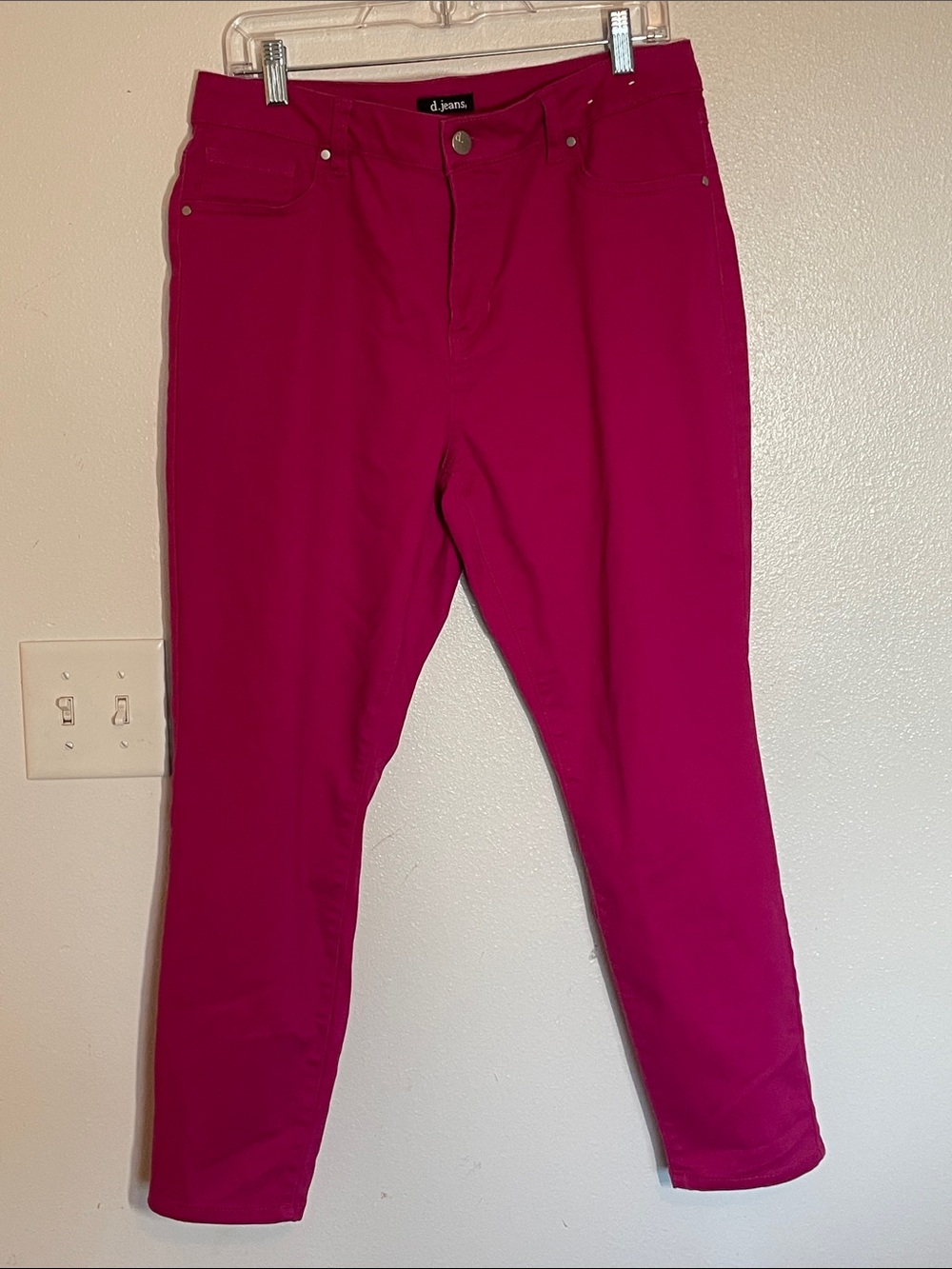 d. jeans Magenta Skinny Jeans